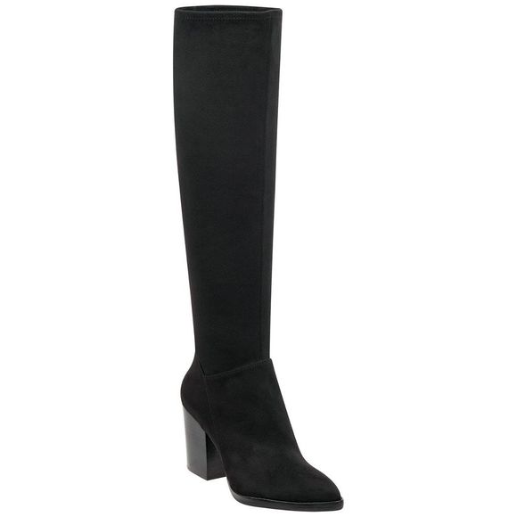 Marc Fisher Shoes - Marc Fisher Anata Microsuede Black Boots 6.5 NEW